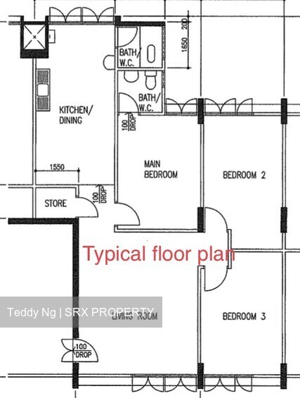 Blk 709 Bedok Reservoir Road (Bedok), HDB 3 Rooms #507655201